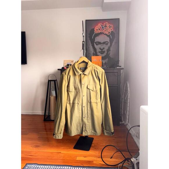 Rag & Bone Used Men’s Large Military Jacket Army Green READ